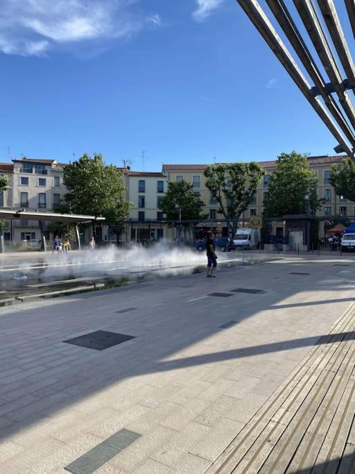 דירות Les Balences - Jolie Studio Place Jean Jaures Beziers -Wifi מראה חיצוני תמונה